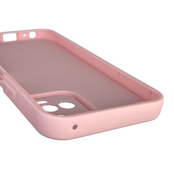 Чехол силиконовый оригинальный Soft Touch с 3D принтом мема сибу для Vivo Y21s розовый (Полная защита камеры) 0047678 фото