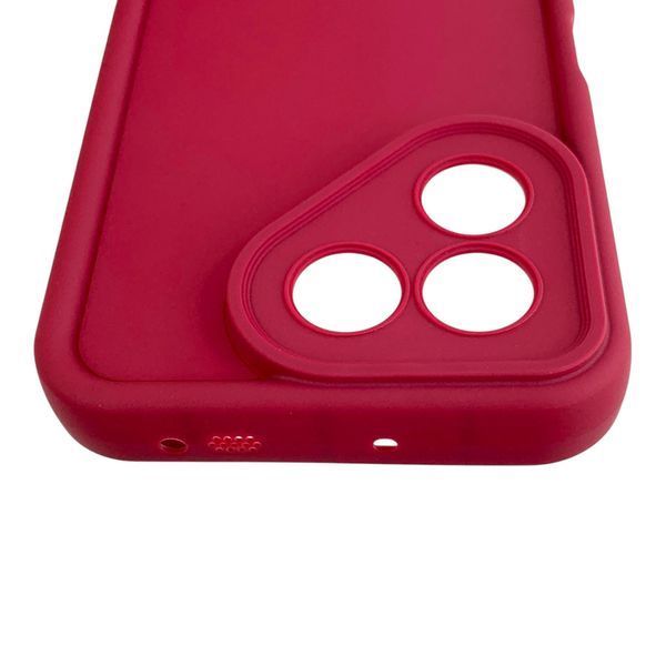 Чохол силіконовий Soft Touch для Tecno Pova 7 (LJ7 ) бордовий (Повний захист камери) 0054486 фото