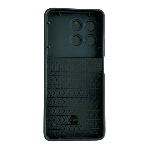 Чохол із шторкою камери для Motorola Moto G37 чорний (армований, кільце-тримач) 0062476 фото