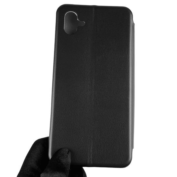 Чехол-книжка для Samsung Galaxy A04 SM-A045F с подставкой на самсунг а04 чёрная 0000478 фото