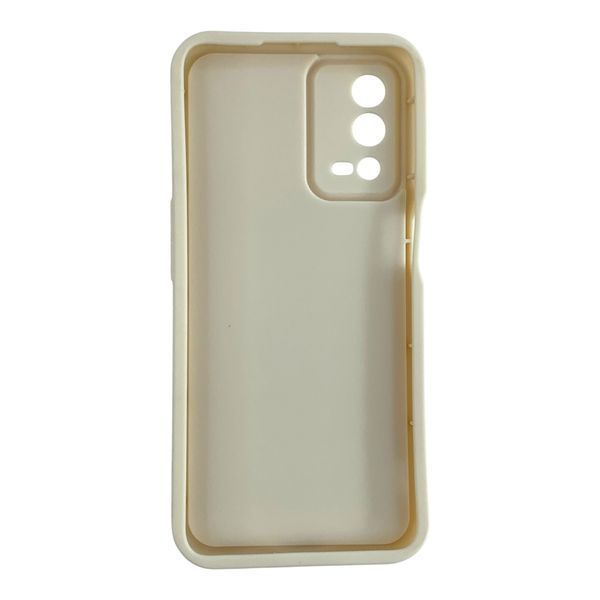 Чохол силіконовий Soft Touch з 3D принтом для Oppo A55 молочний (Повний захист камери) 0057446 фото
