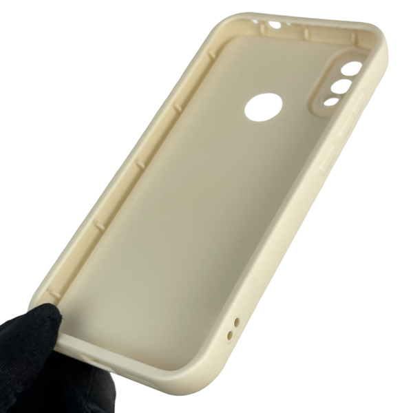 Чохол силіконовий Soft Touch для Xiaomi Redmi Note 7 молочний (Повний захист камери) 0040048 фото