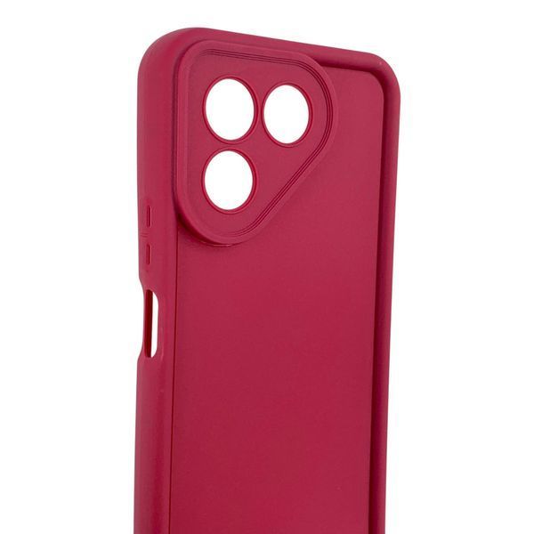 Чохол силіконовий Soft Touch для Tecno Pova 7 (LJ7 ) бордовий (Повний захист камери) 0054486 фото