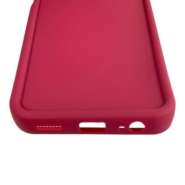 Чохол силіконовий Soft Touch для Tecno Pova 7 (LJ7 ) бордовий (Повний захист камери) 0054486 фото