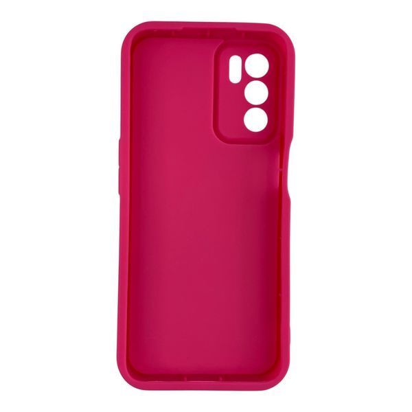Чехол силиконовый Soft Touch для Oppo A54s малиновый (Полная защита камеры) 0054268 фото