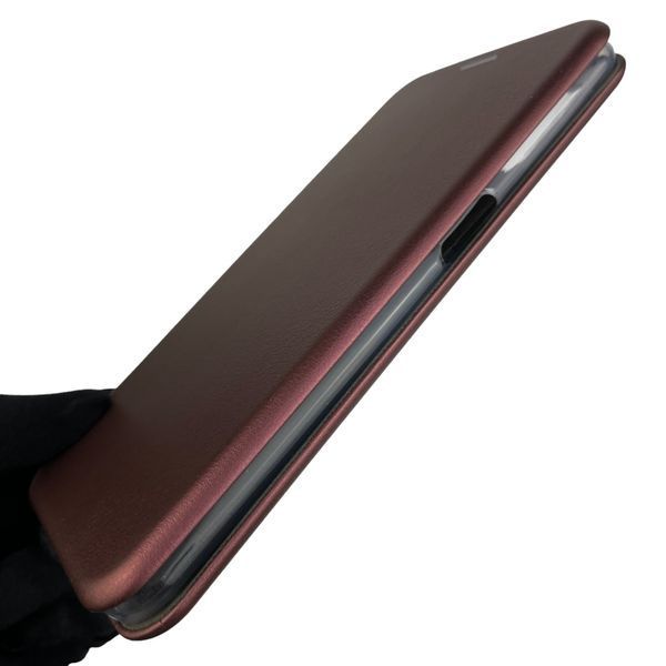Чохол-книжка для OPPO A92 з підставкою на оппо а92 бордова 0001621 фото