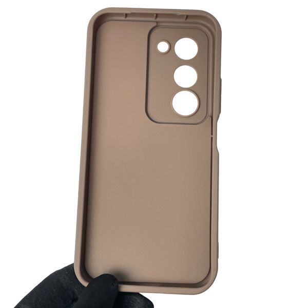 Чехол силиконовый Soft Touch с 3D принтом смешного теда мишки для Xiaomi Redmi 15 5G Global коричневый (Полная защита камеры) 0049243 фото