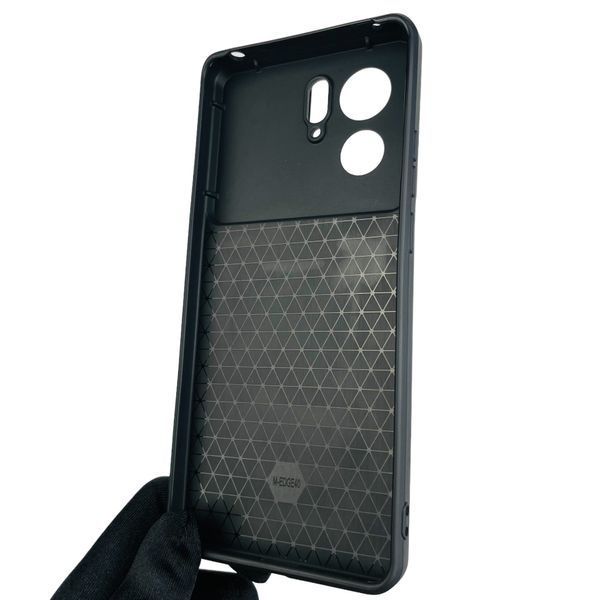 Чохол для Motorola Edge 40 PAY40042RS броньований з кільцем зі шторкою на камеру на моторола едж 40 темно-синій 0001648 фото