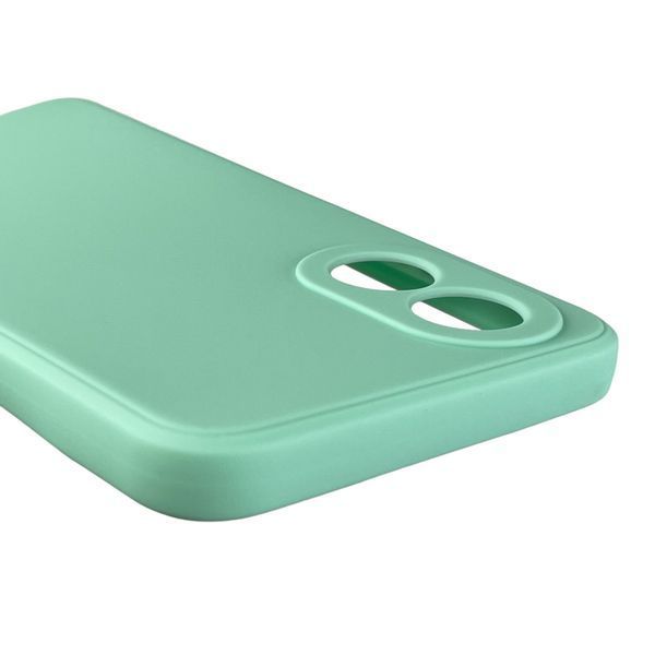 Чехол для OPPO A38 с квадратными гранями с защитой камеры на оппо а38 мятный 0012406 фото