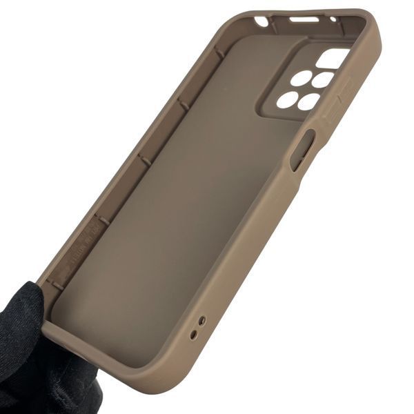 Чохол силіконовий оригінальний Soft Touch з 3D принтом кумедний тед ведмідик для Xiaomi Redmi 10 коричневий (Повний захист камери) 0048814 фото