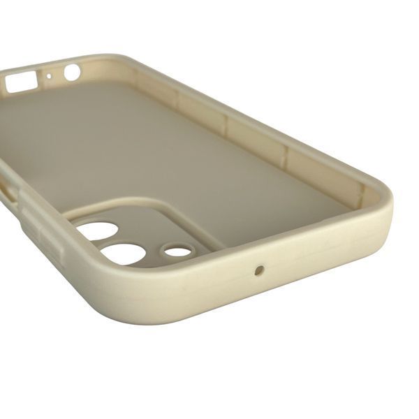 Чохол силіконовий оригінальний Soft Touch з 3D принтом злого кота для Samsung Galaxy A24 (SM-A245F) молочний (Повний захист камери) 0046441 фото