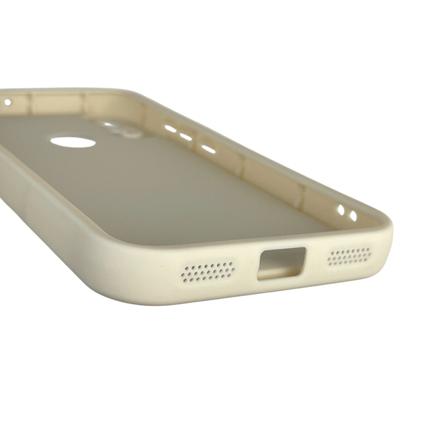 Чохол силіконовий Soft Touch для Xiaomi Redmi Note 7 молочний (Повний захист камери) 0040048 фото