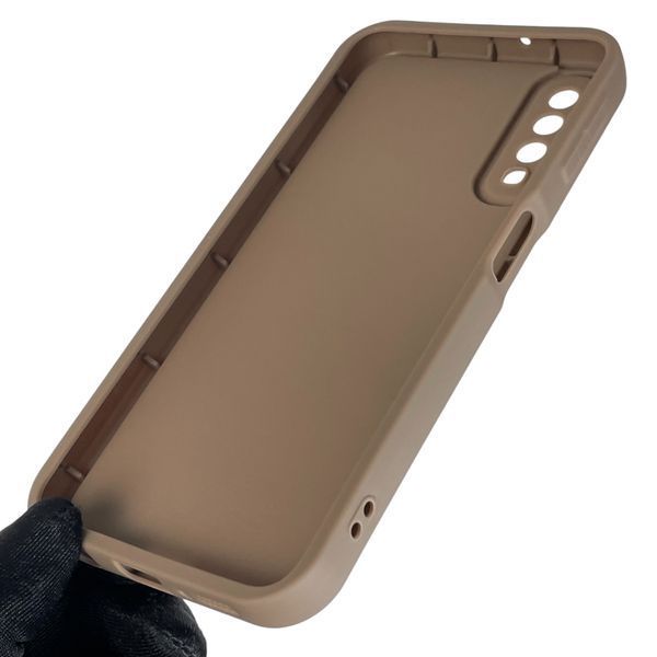 Чехол силиконовый Soft Touch с 3D принтом волшебной минни маус для Samsung Galaxy A7 2018 (SM-A750) коричневый (Полная защита камеры) 0050308 фото