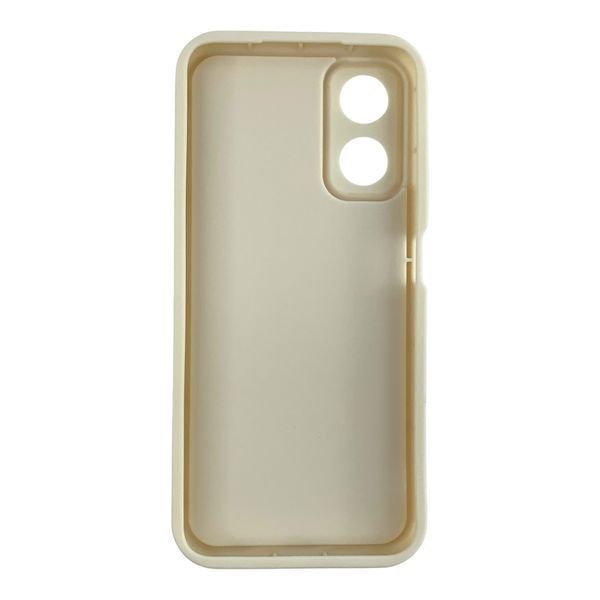 Чохол силіконовий Soft Touch для Oppo A17k молочний (Повний захист камери) 0054318 фото