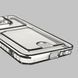 Чехол для Xiaomi POCO C40 с серебряной окантовкой с карманом для карт на сяоми поко с40 серебряный 0013219 фото 6