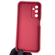 Чехол силиконовый Soft Touch с 3D принтом женским для Samsung Galaxy A05S (SM-A057) бордовый (Полная защита камеры) 0042600 фото 2