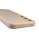 Чехол для Samsung Galaxy A55 5G (SM-A556B) силиконовый с микрофиброй нескользящий на самсунг а55 5г пудровый 0032081 фото 4