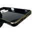 Чохол для Tecno Spark 20C BG7n з кільцем-підставкою із золотою окантовкою на техно спарк 20с чорний gs1 0021135 фото 3