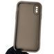 Чохол силіконовий Soft Touch для Apple iPhone X коричневий (Повний захист камери) 0044254 фото 2