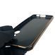 Чехол для Samsung Galaxy S23 Plus SM-S916B с кольцом MagSafe с золотой окантовкой на самсунг с23 + черный gs1 0021570 фото 4