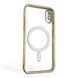 Чехол для Apple iPhone X с линзами на камере с MagSafe на айфон х золотой 0034444 фото 2