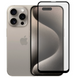 Защитное стекло 6D OG для телефона Apple iPhone 15 Pro полноэкранное противоударное на айфон 15 про черное 0013962 фото 1