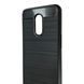 Чохол для телефона OnePlus 6T карбоновий протиударний з високими бортами чорний 0051987 фото 5