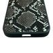 Чехол Kajsa Glamorous Snake для iPhone 17 Pro черный (MagSafe, металлическое кольцо камеры, премиум) 0062036 фото 6