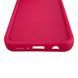Чехол силиконовый Soft Touch для Samsung Galaxy A21s малиновый (Полная защита камеры) 0053997 фото 6