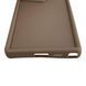 Чехол силиконовый Soft Touch для Samsung Galaxy S24 Ultra коричневый (Полная защита камеры) 0054092 фото 6