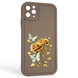 Чехол силиконовый Soft Touch с 3D принтом женским для Apple iPhone 11 Pro Max коричневый (Полная защита камеры) 0042441 фото 1