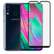 Захисне скло МАТОВЕ для телефона Samsung Galaxy A40 (SM-A405FN) протиударне повноекранне на самсунг а40 чорне 0039038 фото 1