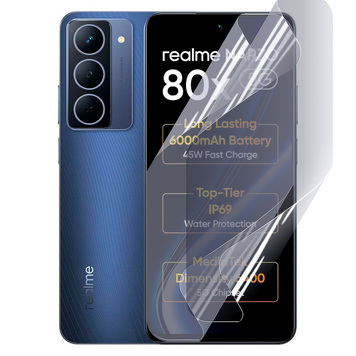Плівка гідрогелева для Realme Narzo 80x МАТОВА протиударна на реалмі нарзо 80х прозора 0033980 фото