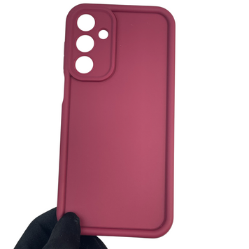 Чохол силіконовий Soft Touch для Samsung Galaxy A16 (SM-A165) бордовий (Повний захист камери) 0039548 фото