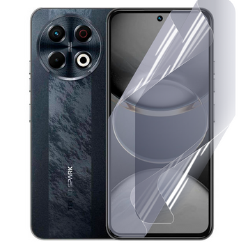 Плівка гідрогелева для Tecno Spark 30 Pro МАТОВА протиударна на техно спарк 30 про прозора 0035167 фото