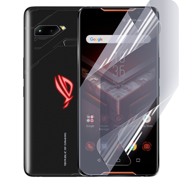 Плёнка гидрогелевая для Asus ROG Phone 2 ZS600KL МАТОВАЯ противоударная на асус рог фон 2 зс600Kл прозрачная 0036069 фото