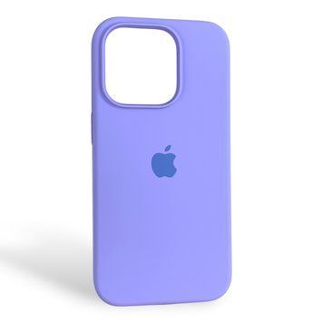 Чохол Silicone Case для Apple iPhone 15 Pro бузковий (soft touch, закритий низ) 0059896 фото