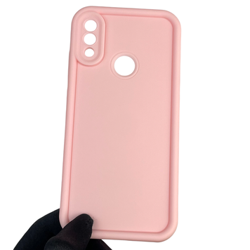 Чохол силіконовий Soft Touch для Xiaomi Redmi Note 7 рожевий (Повний захист камери) 0040049 фото
