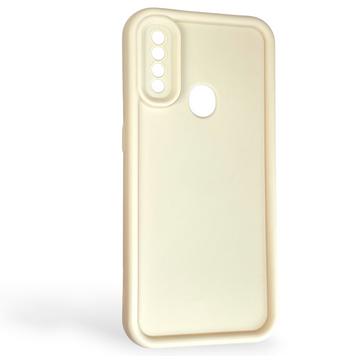 Чехол силиконовый Soft Touch для Oppo A31 молочный (Полная защита камеры) 0043979 фото