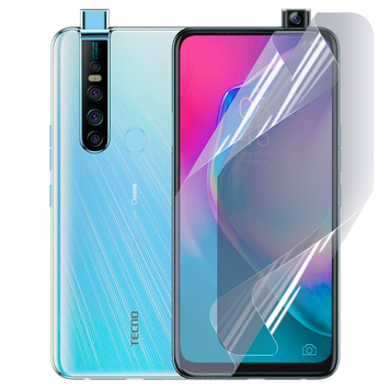 Плівка гідрогелева для Tecno Camon 15 Premier МАТОВА протиударна на техно камон 15 премьер прозора 0035015 фото