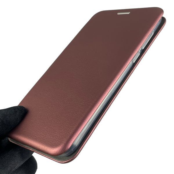 Чехол-книжка для Huawei Y5 2018 с подставкой на хуавей у5 2018 бордовая 0000529 фото