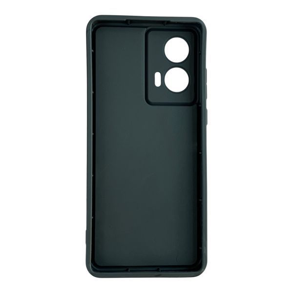 Чехол силиконовый Soft Touch с 3D принтом Кофе для Tecno Spark 20 черный (Полная защита камеры) 0070988 фото