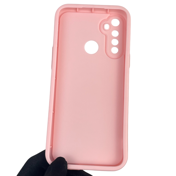 Чохол силіконовий Soft Touch з 3D принтом для Realme C3 рожевий (Повний захист камери) 0041822 фото