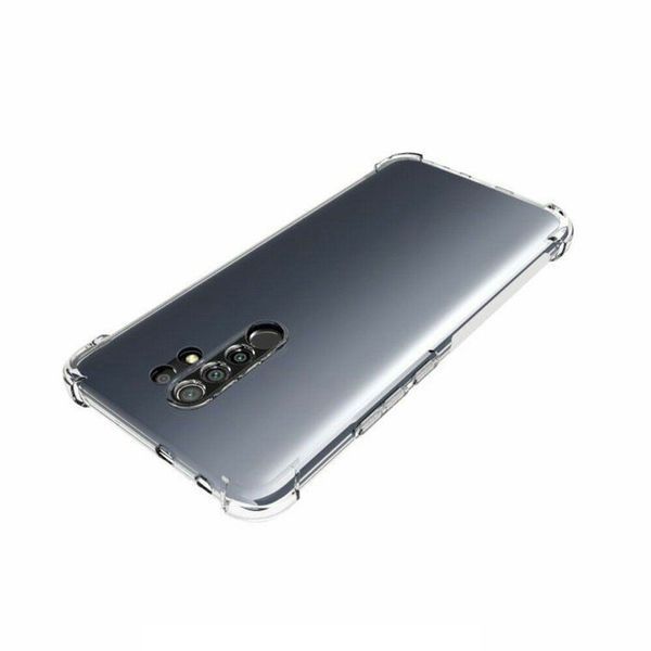 Противоударный чехол для Xiaomi Redmi 9 прозрачный, усиленные углы с защитой камеры, TPU (сяоми редми 9) 0061464 фото