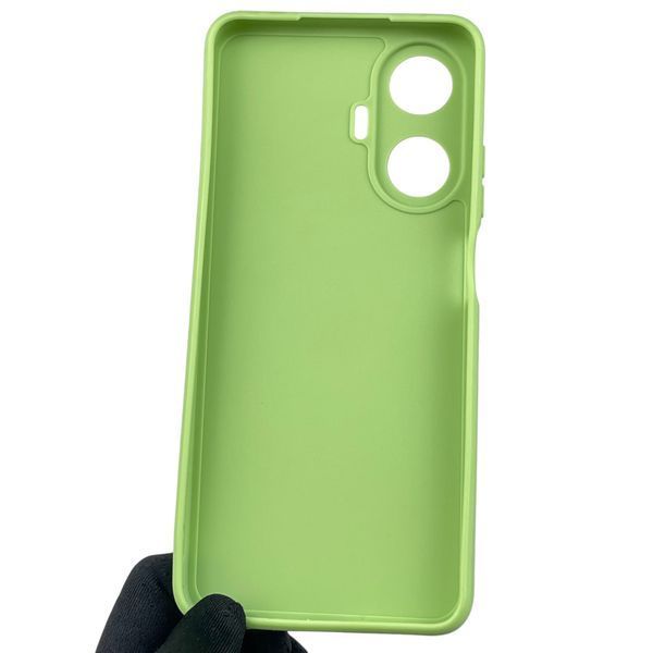 Чохол для Realme C55 з квадратними гранями із захистом камери на реалмі с55 фісташковий 0012557 фото