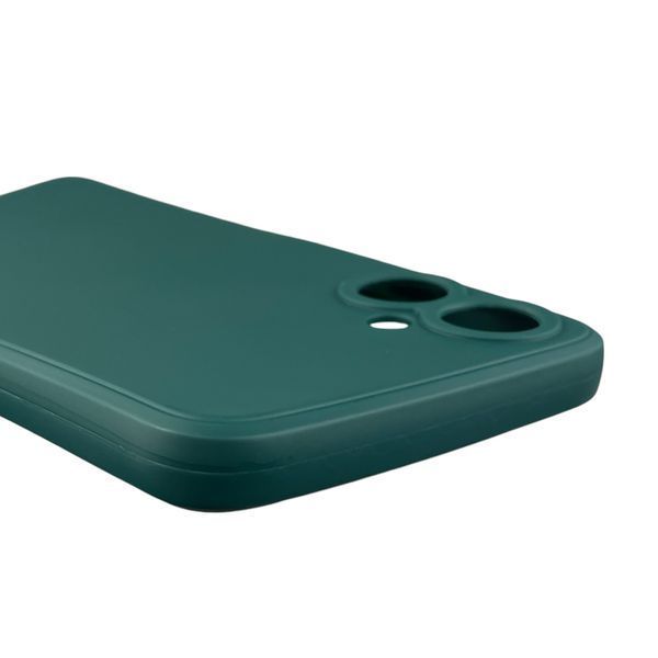 Чохол для TECNO Spark 9 Pro (KH7n) з квадратними гранями із захистом камери на техно спарк 9 про зелений 0012657 фото