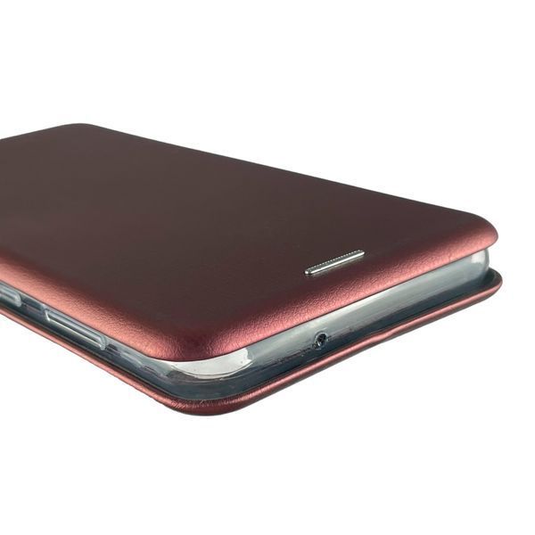 Чохол-книжка для Samsung Galaxy A04 SM-A045F з підставкою на самсунг а04 бордова 0000479 фото