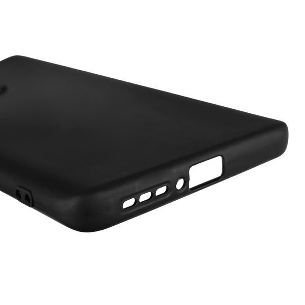 Чехол для Motorola Edge 40 (PAY40042RS) однотонный с защитой камеры на моторола едж 40 чёрный 0004384 фото