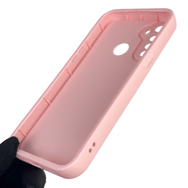 Чохол силіконовий Soft Touch з 3D принтом для Realme C3 рожевий (Повний захист камери) 0041822 фото