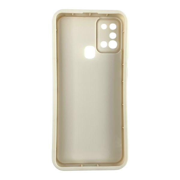 Чохол силіконовий Soft Touch для Samsung Galaxy A21s молочний (Повний захист камери) 0053998 фото